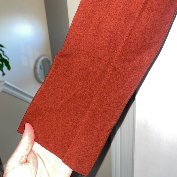 Carolina Belle Montreal Rust Orange  Long Cardigan Duster Sz Medium - Picture 2 of 5